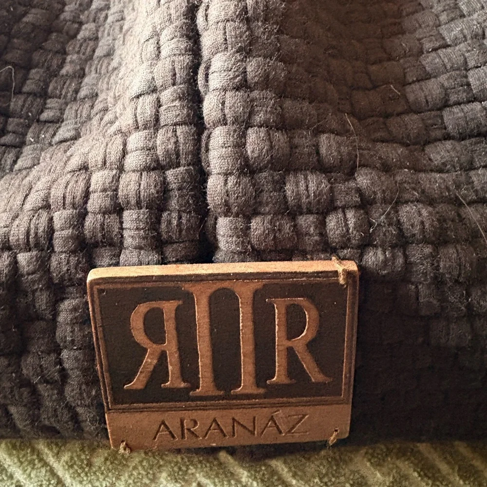 Brown ARANAZ Woven Home Accent BAG